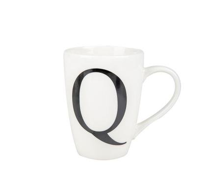 Mug daily tall letter q,400ml