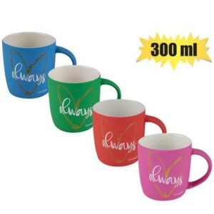 Mug occasions love always heart 300ml