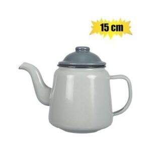 Tea pot 15cm enamel