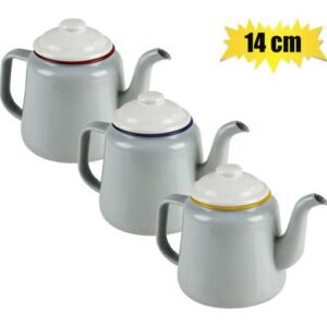 Tea pot 14cm enamel