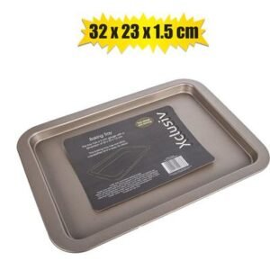 Bakeware non-stick tray 32x23x1.5cm gold