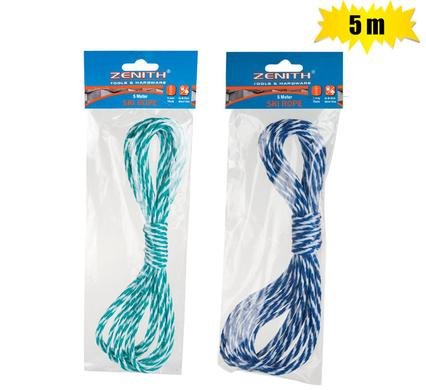 Ski-rope 5mm x 5m-hank 2-color zenith