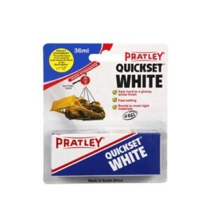 Pratley quickset glue white 36ml-pack