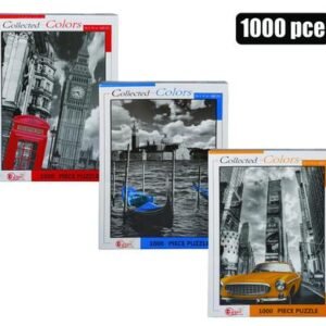 Puzzle jigsaw asstd 1000pc