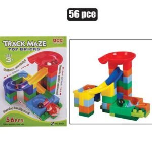 Building blocks track maze 56pc