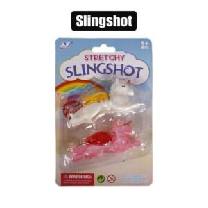 Novelty slingshot unicorn 2pc