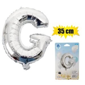 Balloon foil silver g 35cm