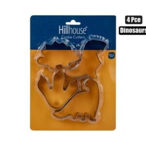 Cookie-cutters ss 4pc dinosaurs