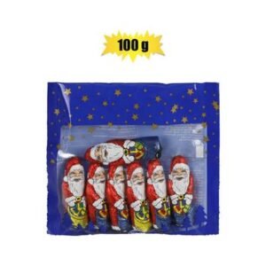 Xms confec choc kl foil santa pck 100g t
