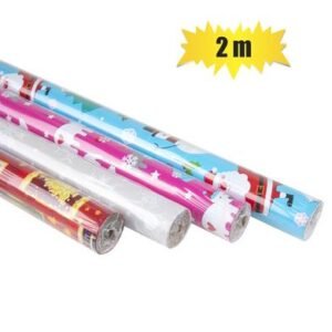 Xmas stationery gift wrap 2mx700mm 60gsm