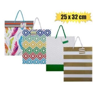 Gift-bag paper lrg 25x32cm everyday