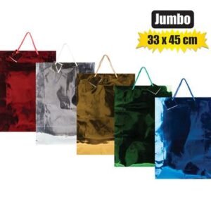 Gift-bag metallic paper jmb 33x45cm sol