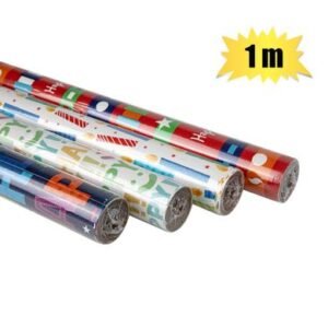 Gift-wrap 700mmx1m birthday