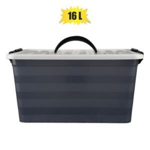 Container carry handle grey base 16l