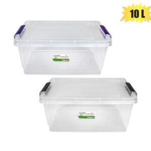 Storage box clear elite 10l 23x 36x15cm