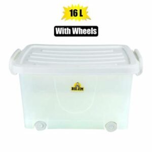 Storage box glider 16l 39x30x19cm wheels