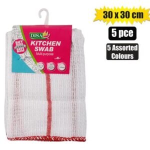 Swab waffle 30x30cm 5pcs