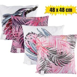 Cushion cotton printed 48x48cm