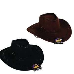 Dress up hat cowboy adult assorted
