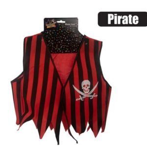 Dress up vest pirate