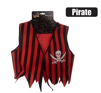 Dress up vest pirate
