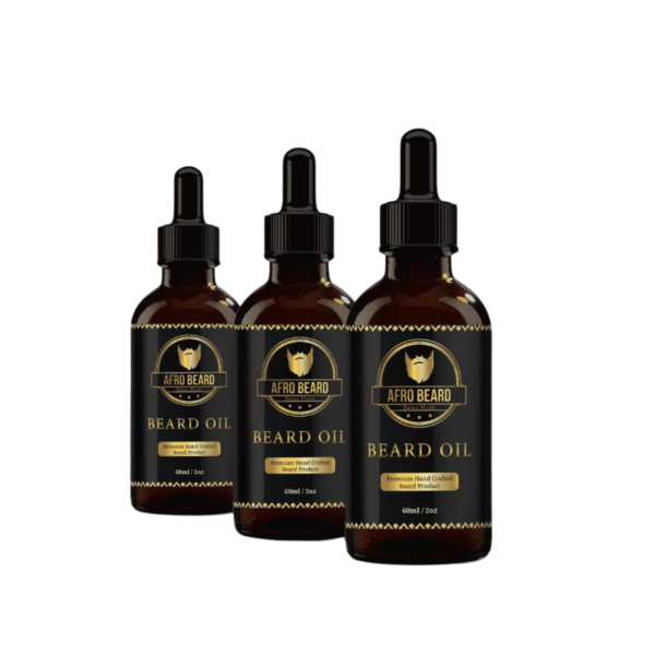 AfroBeard Bundle: 10x Classic Beard Growth and Moisturizing Oil