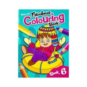 Book colouring fun with fabulous 6