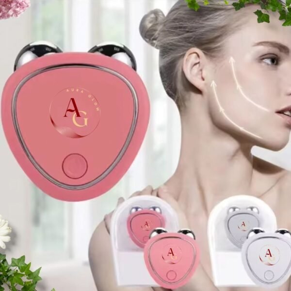 AuraGlow - 3D V-Sculpt Microcurrent Facial Toner & Massager (Copy) - Image 6