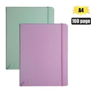 Novelty notebook pastel a4 160pg