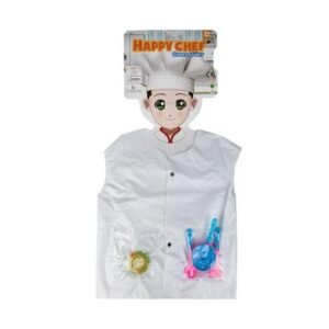 Dress up costume chef + accessories